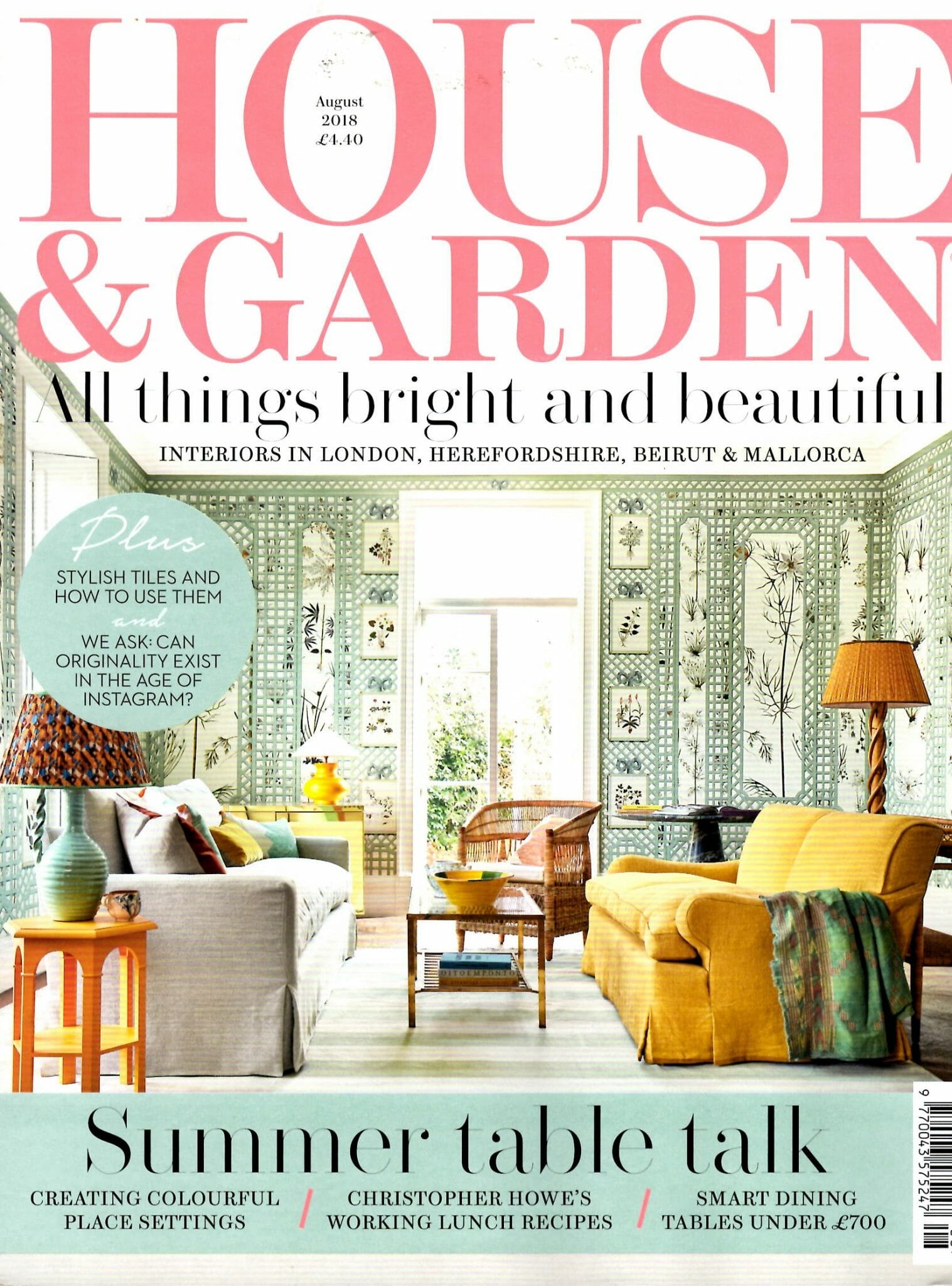 House & Garden August 2018 - IKSEL